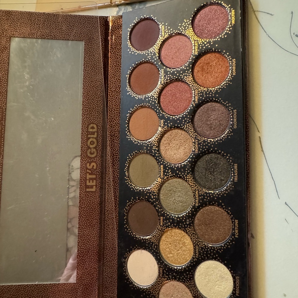 Makeup Forever Gold Glam Eyeshadow Palette